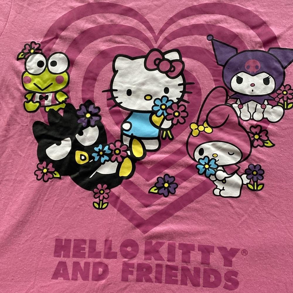 Hello Kitty & Friends Pink Tee - Picture 3 of 4